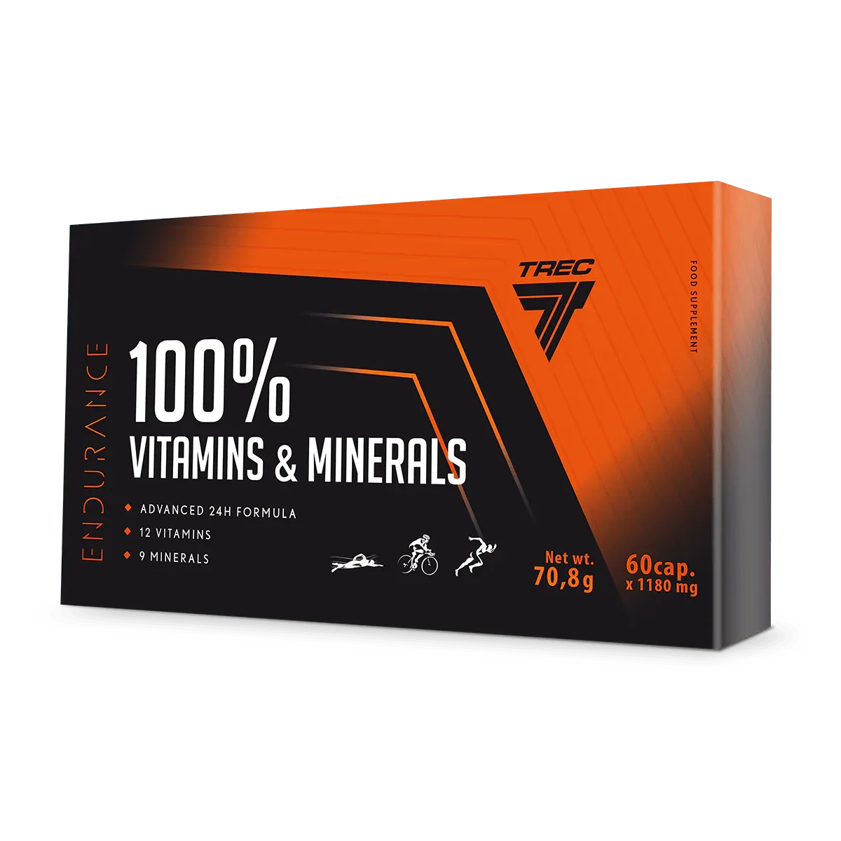 100% VITAMINS & MINERALS | 60CAPS - Qimia Nutrition
