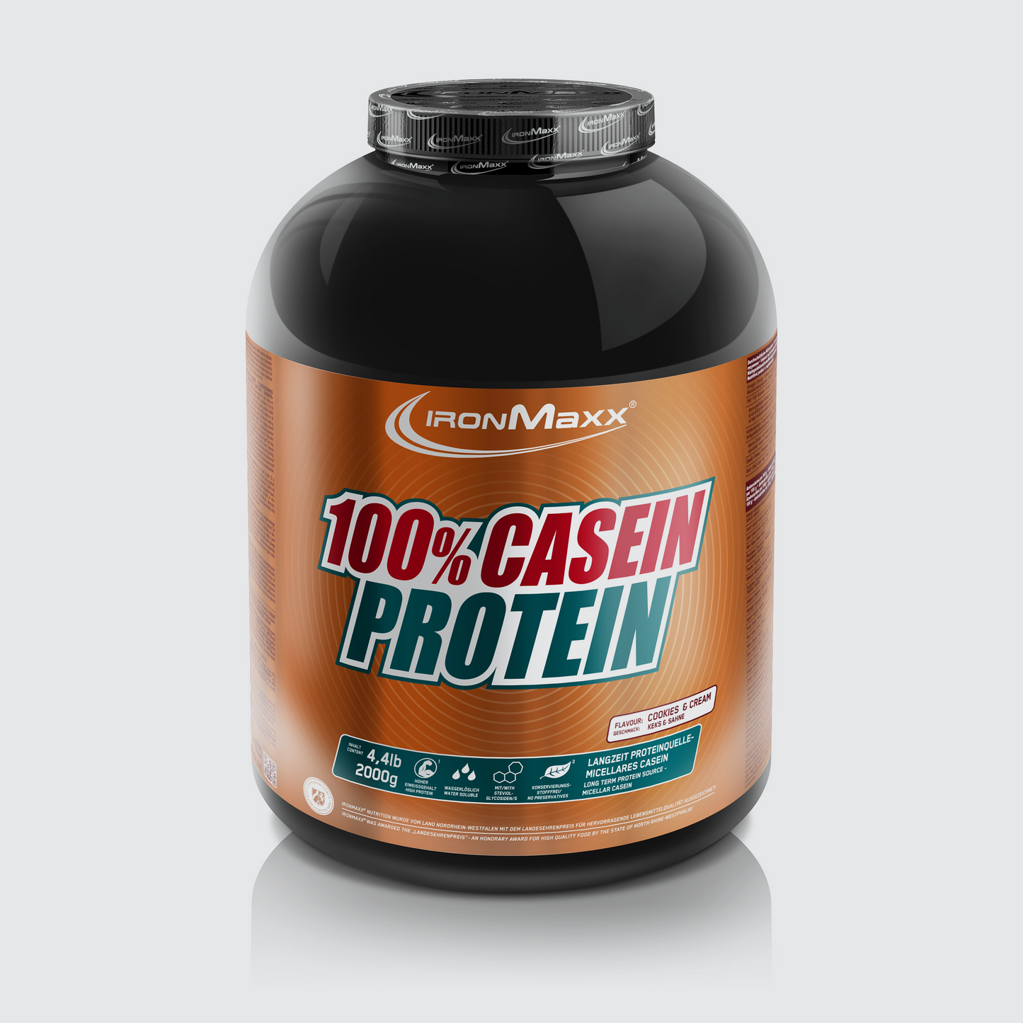 IRONMAXX 100% Casein Protein | 2000g Dose by IRONMAXX - Premium PROTEINS available at Qimia Nutrition UAE