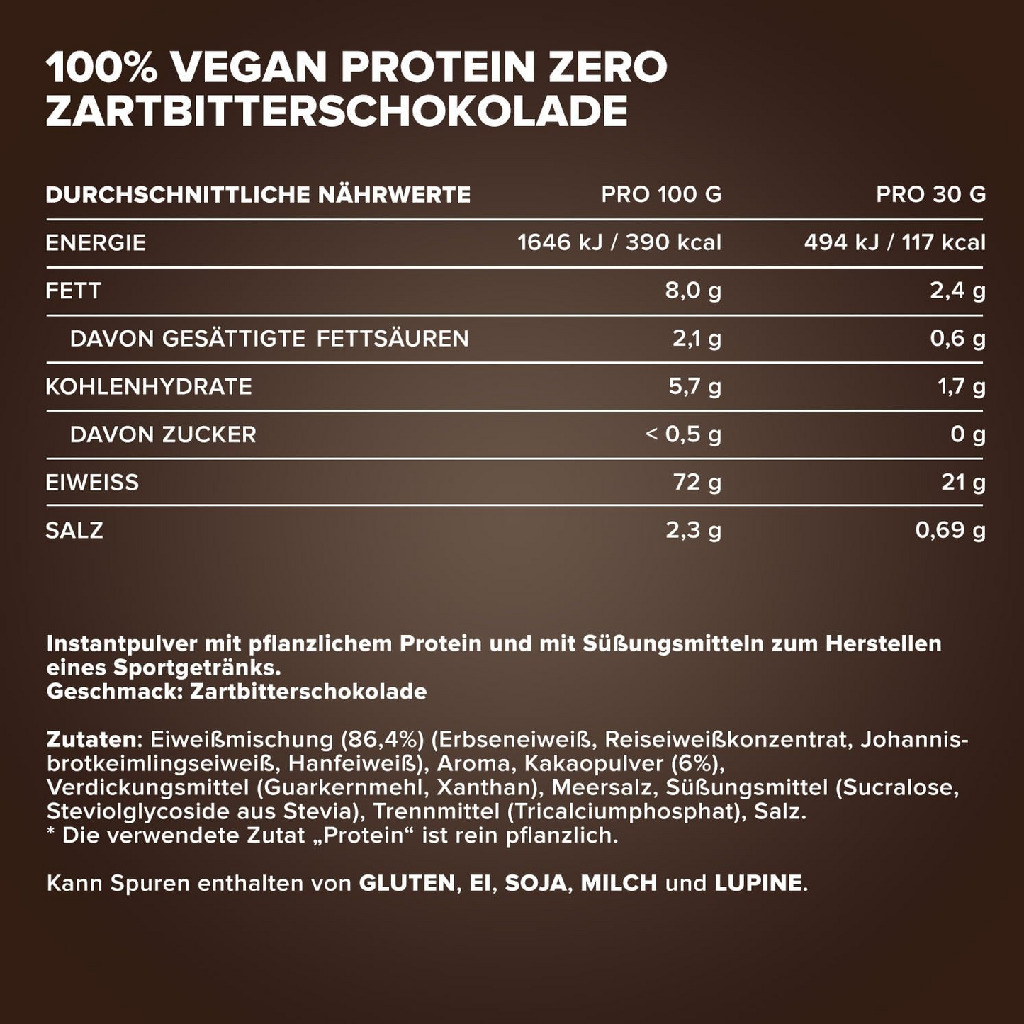 IRONMAXX 100% VEGAN PROTEIN ZERO | 500g by IRONMAXX - Premium PROTEINS available at Qimia Nutrition UAE