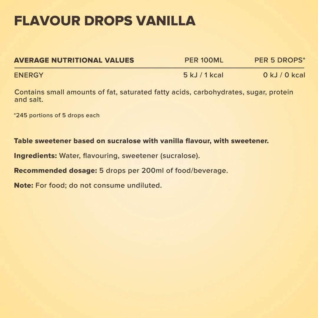 IRONMAXX Flavor Drops | 50ml Bottle | Multiple Flavors, Zero Calorie, Sugar-Free Enhancer - QIMIA NUTRITION