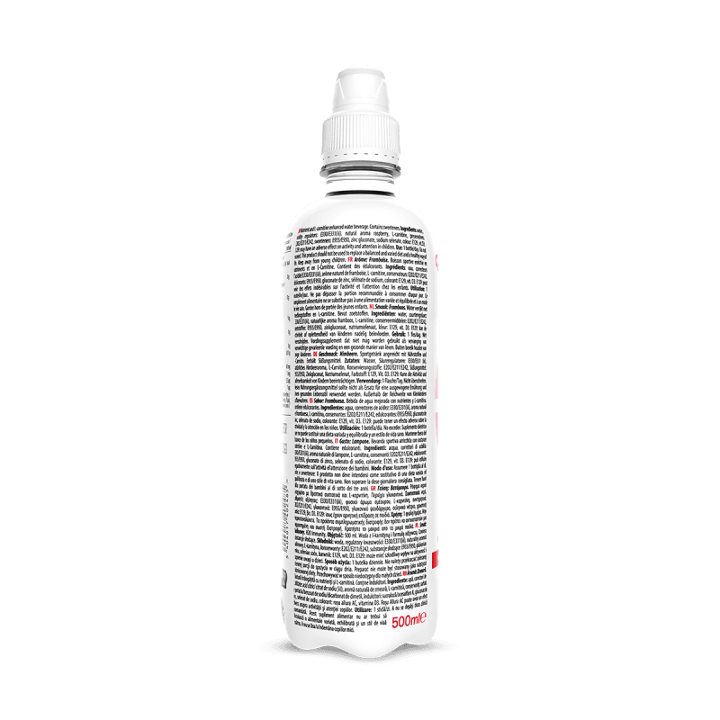 QNT L-Carnitine Water | 12 x 500ml | Zero Sugar Hydration with D3, Zinc & Selenium - QIMIA NUTRITION