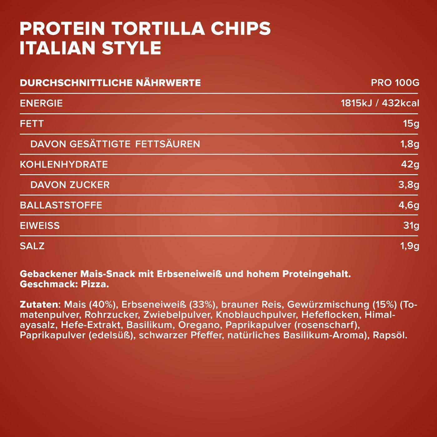 IRONMAXX Protein Tortilla Chips | 60g - QIMIA NUTRITION