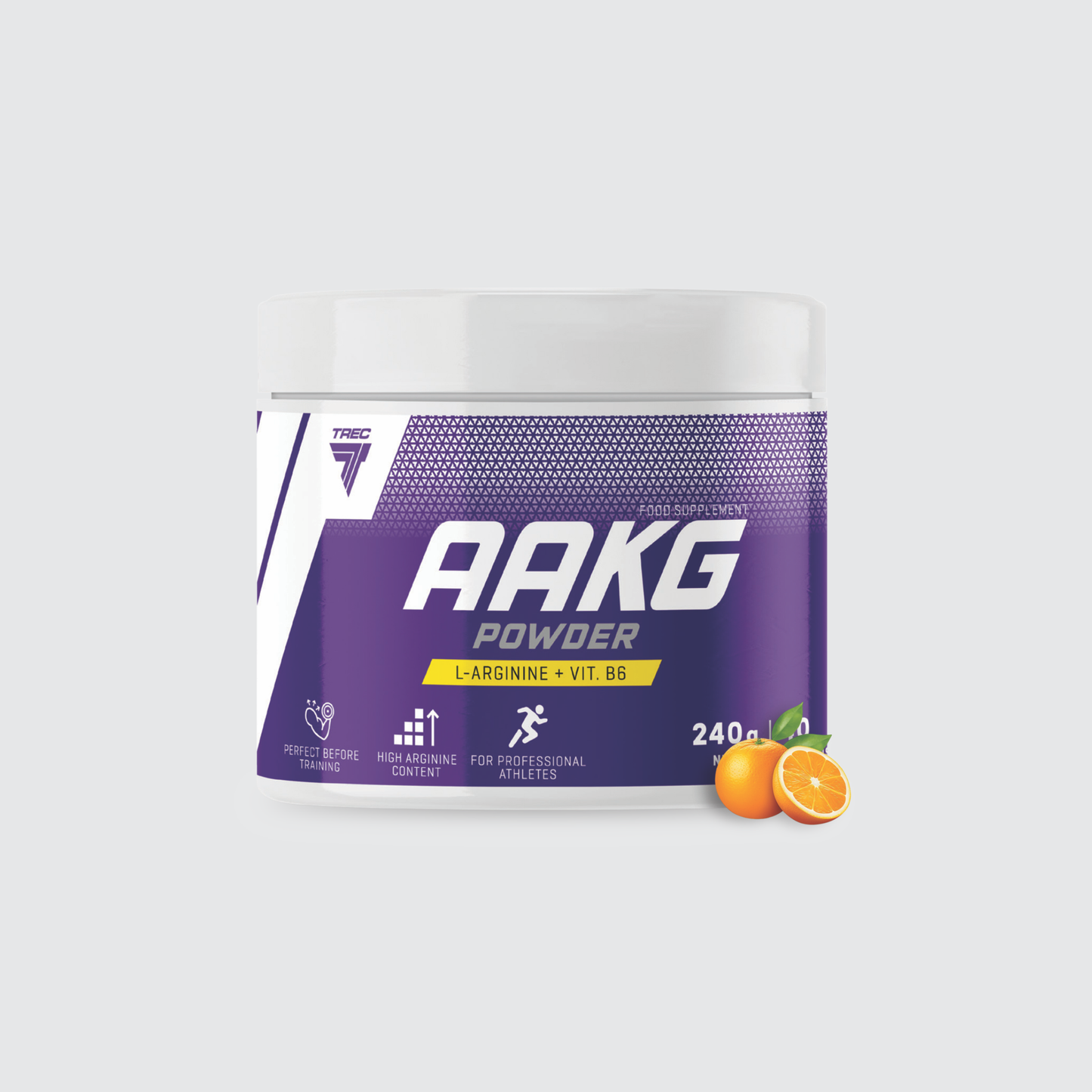 TREC NUTRITION AAKG POWDER | 240 G by TREC - Premium ENERGY BOOSTERS available at Qimia Nutrition UAE