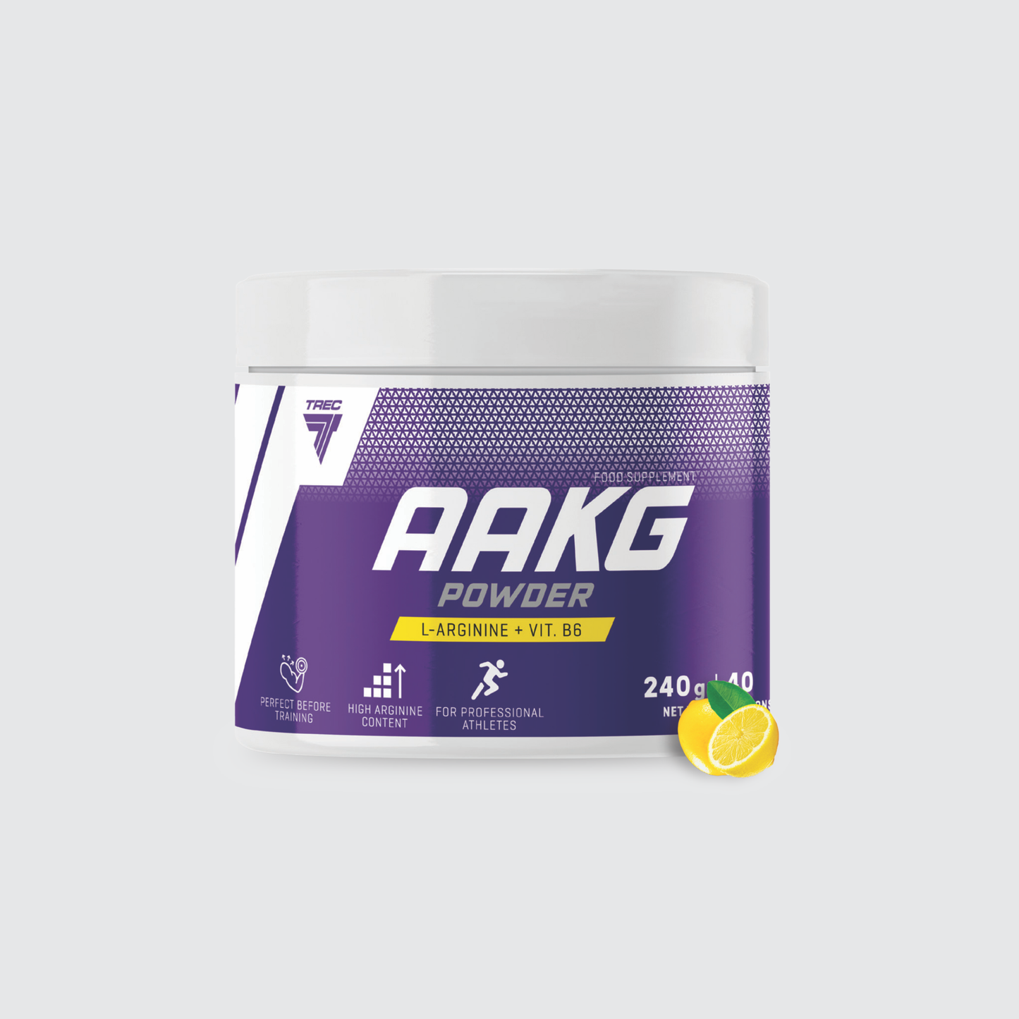 TREC NUTRITION AAKG POWDER | 240 G by TREC - Premium ENERGY BOOSTERS available at Qimia Nutrition UAE