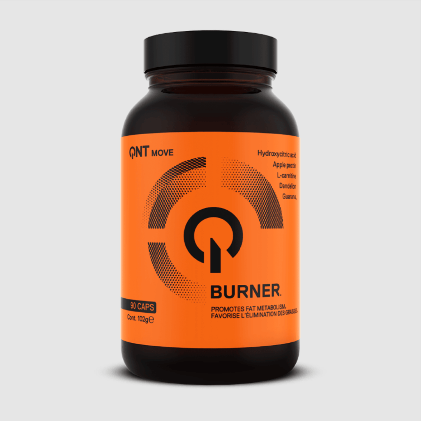 QNT BURNER | 90 Caps | Fat Burning & Weight Control Supplement - QIMIA NUTRITION