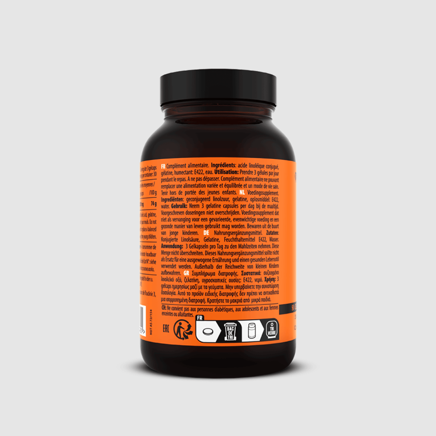 QNT CLA 3000 | 90 GELCAPS - QIMIA NUTRITION