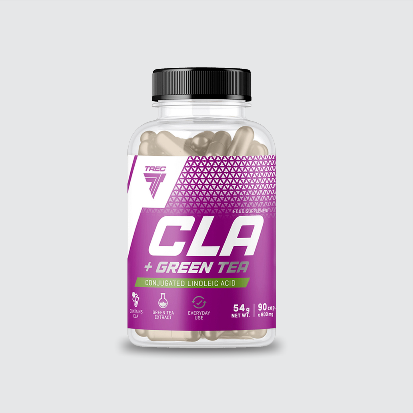 TREC NUTRITION CLA + GREEN TEA by TREC - Premium WEIGHT CONTROL available at Qimia Nutrition UAE