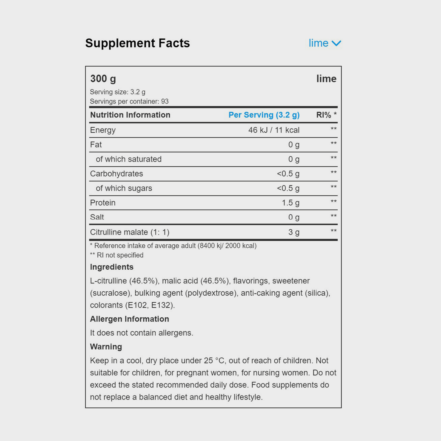 Citrulline Malate | POWDER