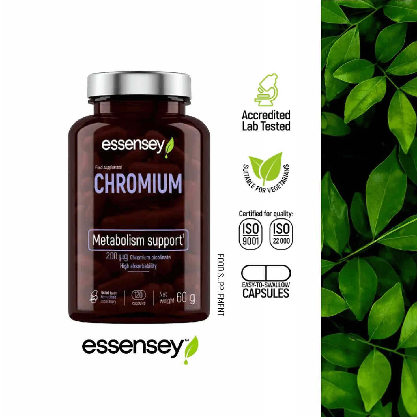 ESSENSEY CHROMIUM | 120cap - Qimia Nutrition