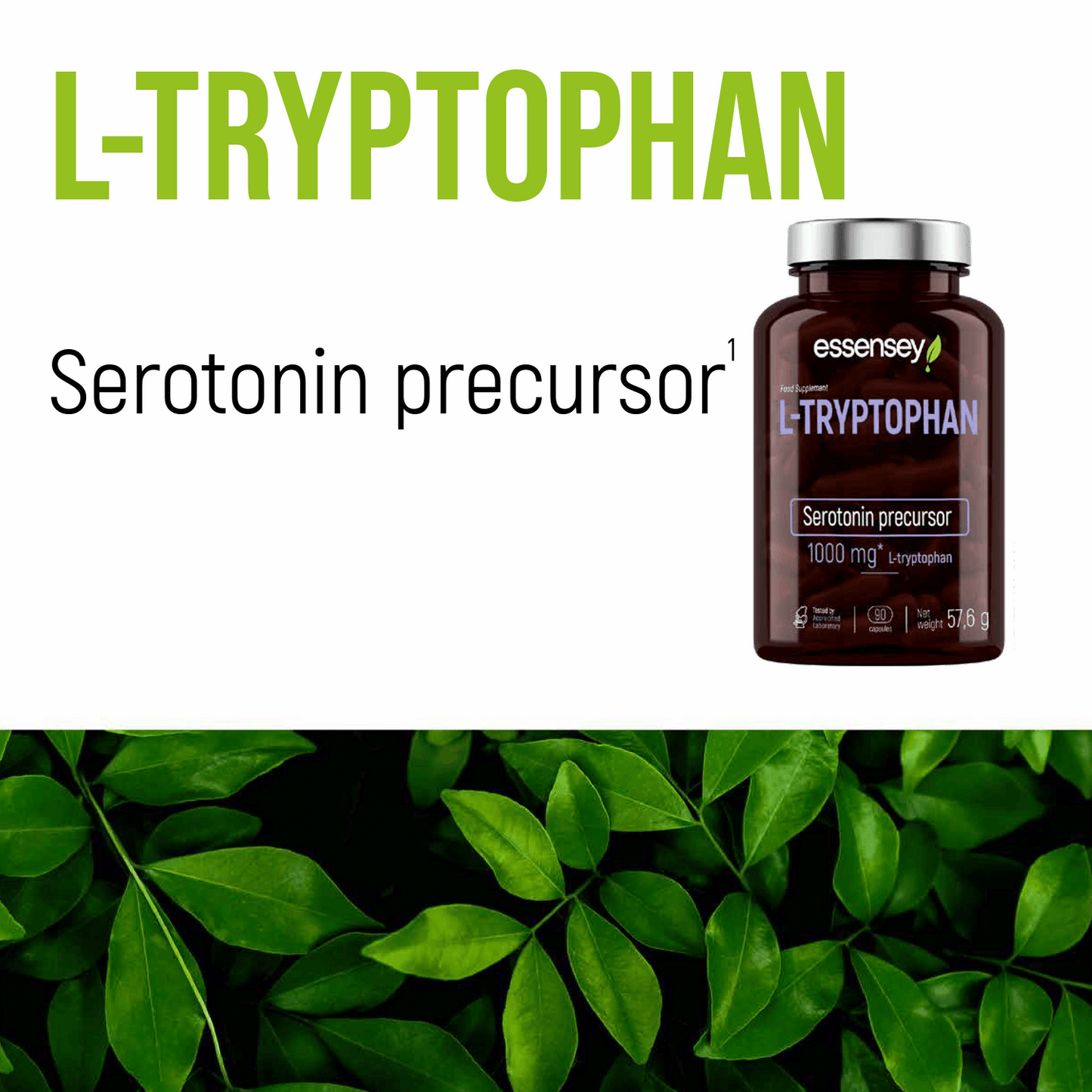 ESSENSEY L-TRYPTOPHAN | 90cap - QIMIA NUTRITION