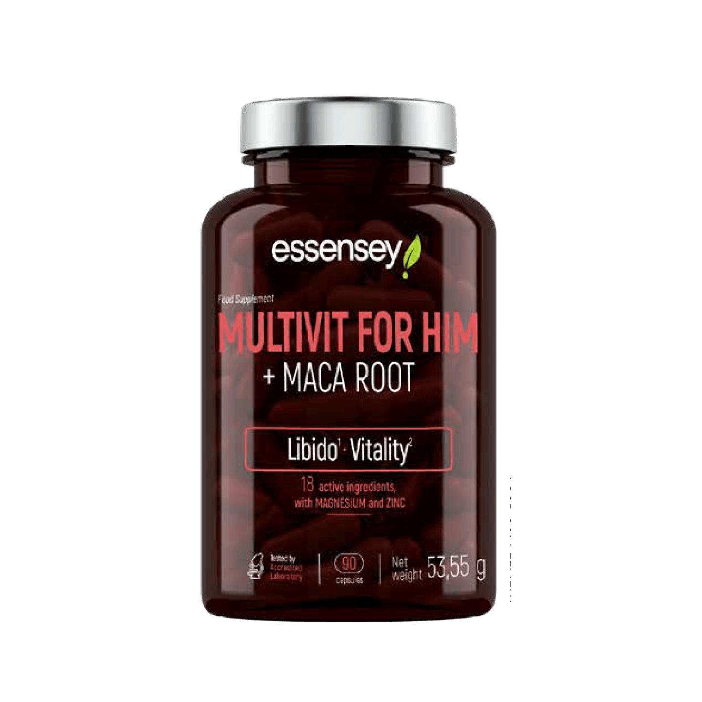 ESSENSEY MULTIVIT FOR HIM + MACA ROOT | 90cap - QIMIA NUTRITION