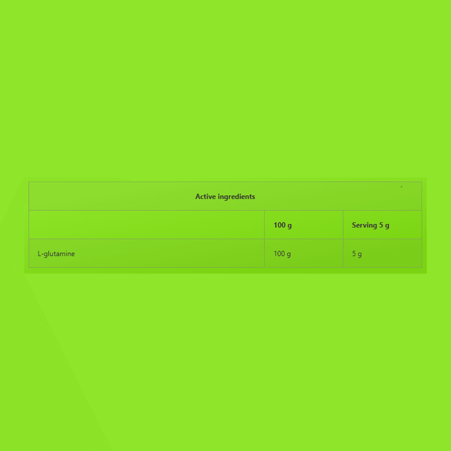 Glutamine | 300g Recovery Amino Acid Supplement - Qimia Nutrition