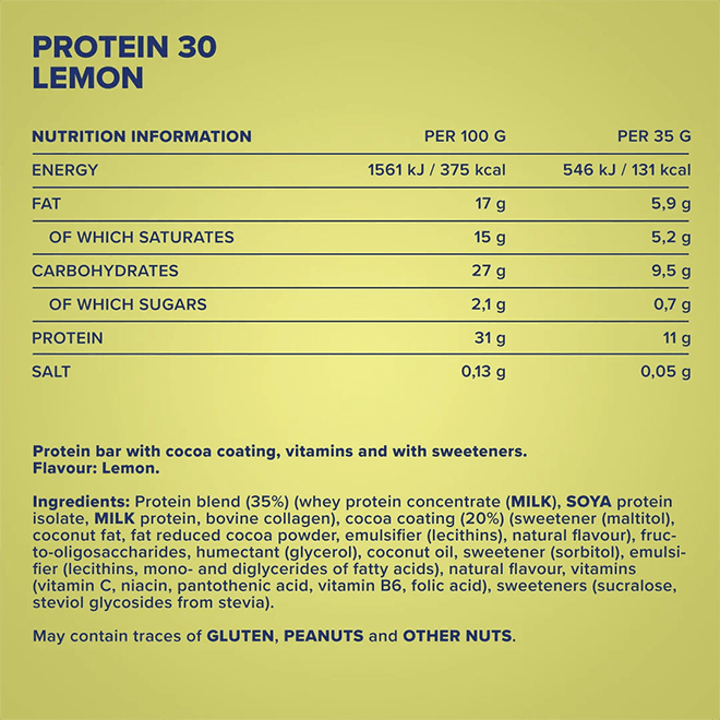 IRONMAXX PROTEIN 30 Bar | 24 x 35g | 30% Protein, Multiple Flavours, Low Sugar, Vitamin-Enriched - QIMIA NUTRITION