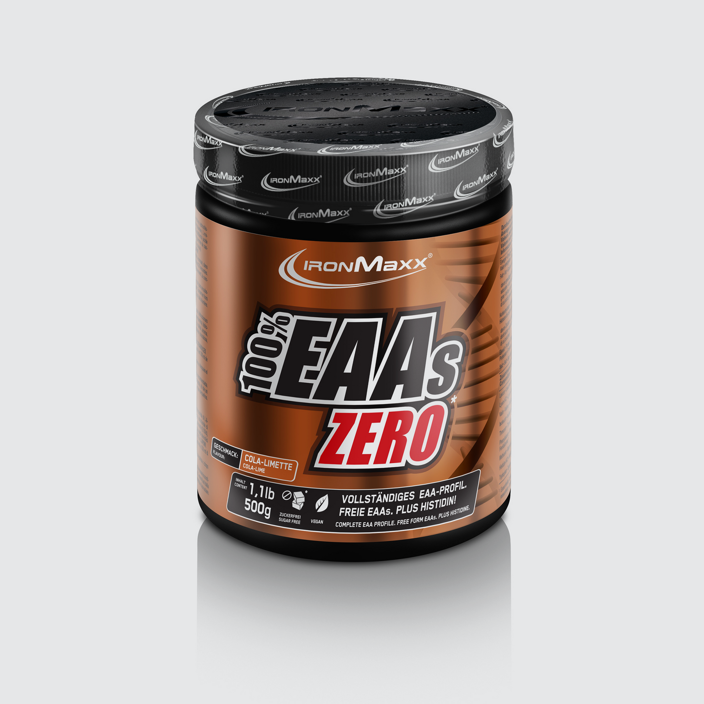 IRONMAXX 100% EAAS ZERO | 500g by IRONMAXX - Premium AMINO ACIDS available at Qimia Nutrition UAE
