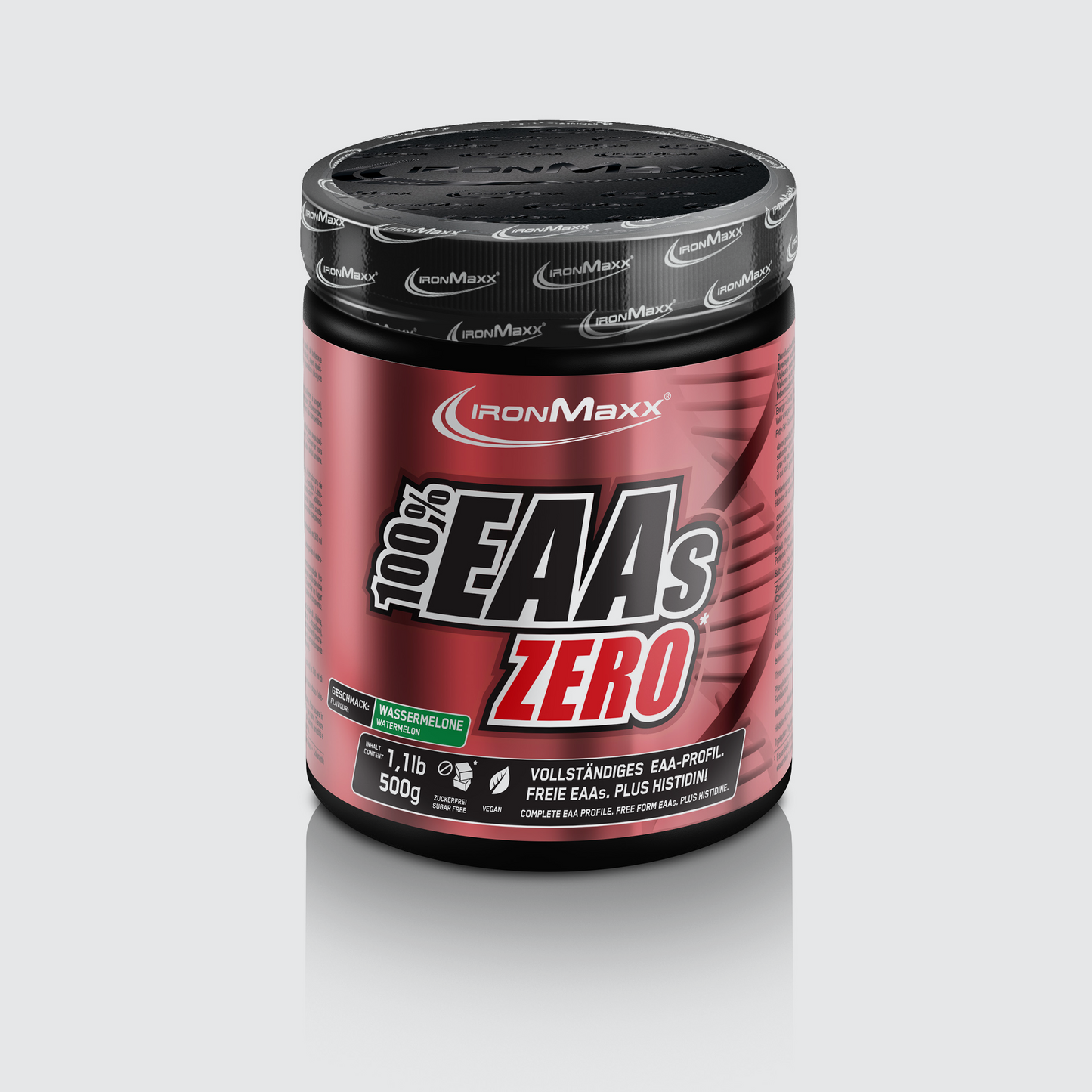 IRONMAXX 100% EAAS ZERO | 500g by IRONMAXX - Premium AMINO ACIDS available at Qimia Nutrition UAE