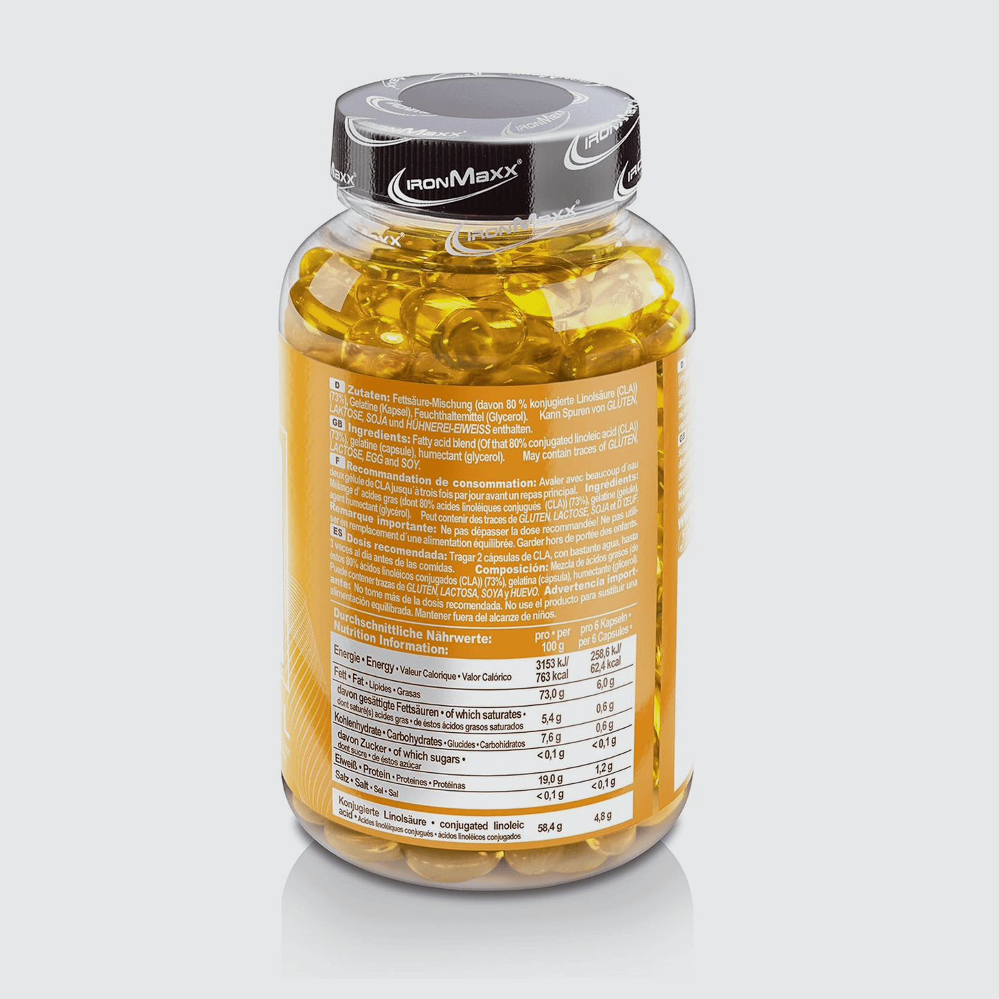 IRONMAXX CLA | 130 caps - QIMIA NUTRITION
