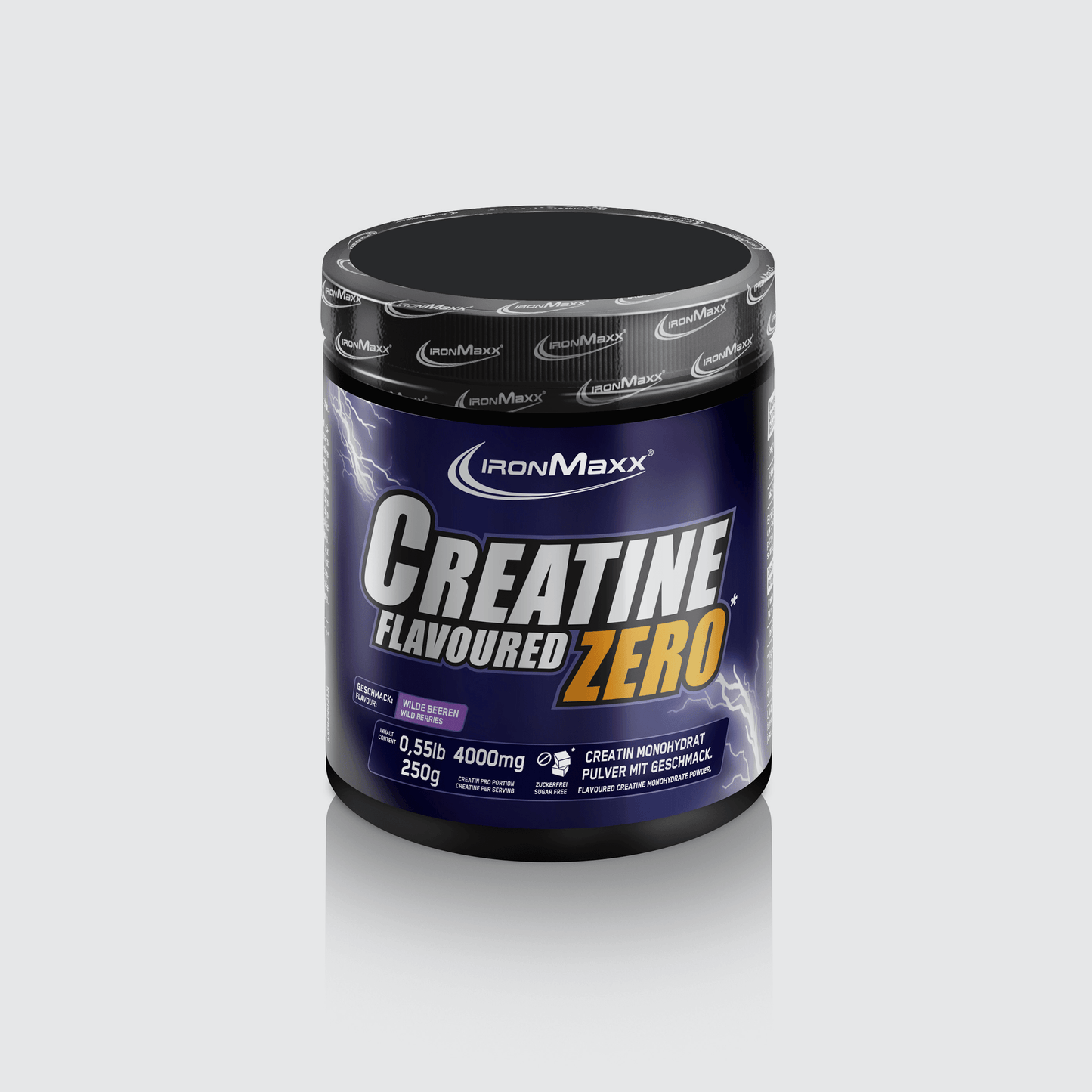 IRONMAXX CREATINE FLAVOURED ZERO | 250g - QIMIA NUTRITION