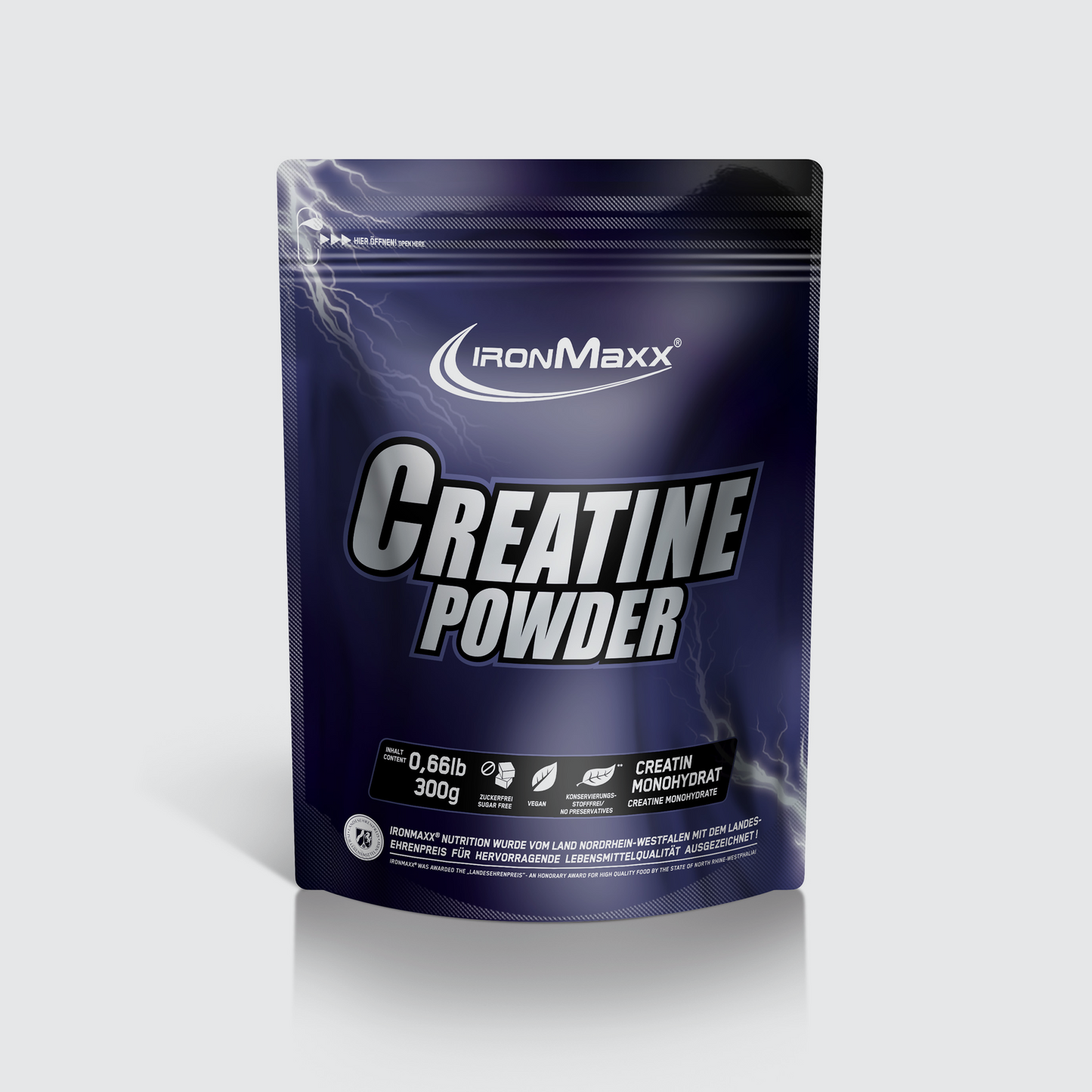 IRONMAXX Creatine Powder Monohydrat | 300g by IRONMAXX - Premium CREATINES available at Qimia Nutrition UAE