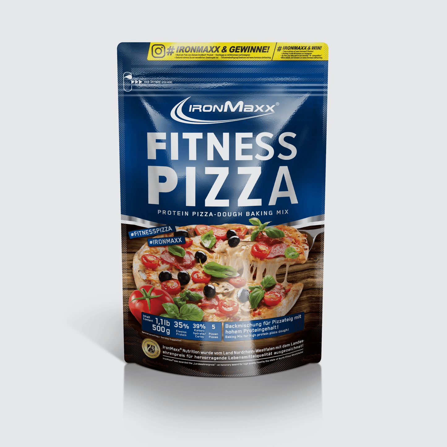 IRONMAXX Fitness Pizza | 500 g - QIMIA NUTRITION