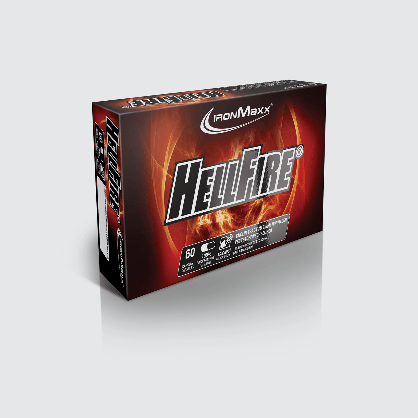 IRONMAXX HELLFIRE FATBURNER TRICAPS | 150 caps - QIMIA NUTRITION