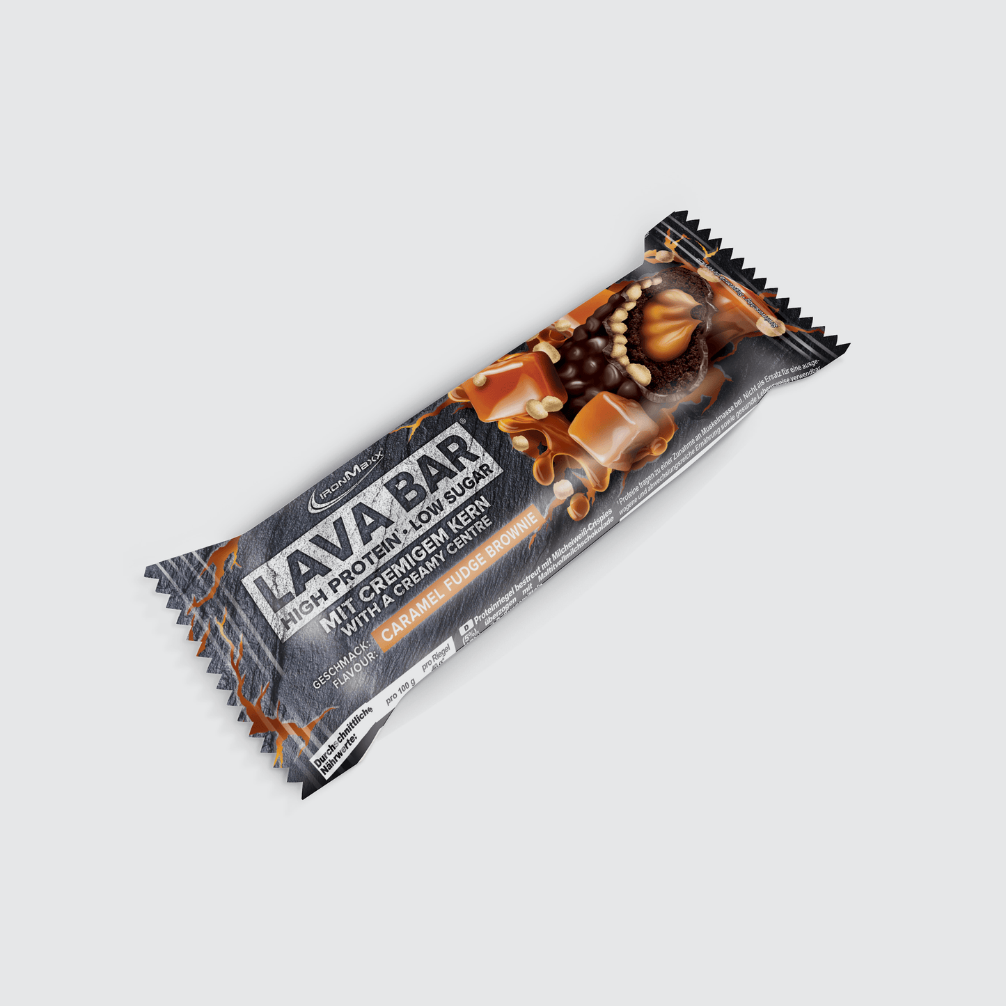 IRONMAXX Lava Protein Bar | 18 x 40g | Multiple Flavours, Creamy Core, High Protein, Low Sugar - QIMIA NUTRITION