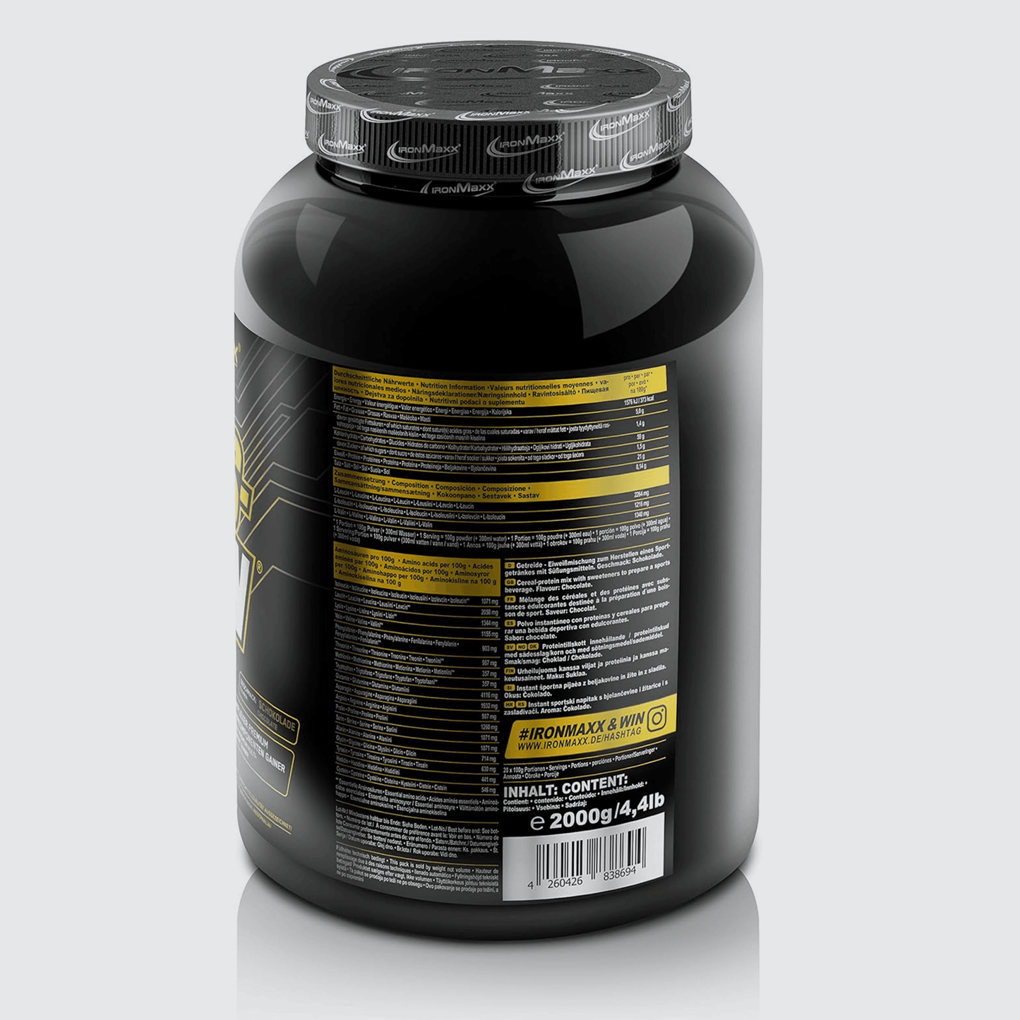 IRONMAXX Masstodon | 2000g - QIMIA NUTRITION