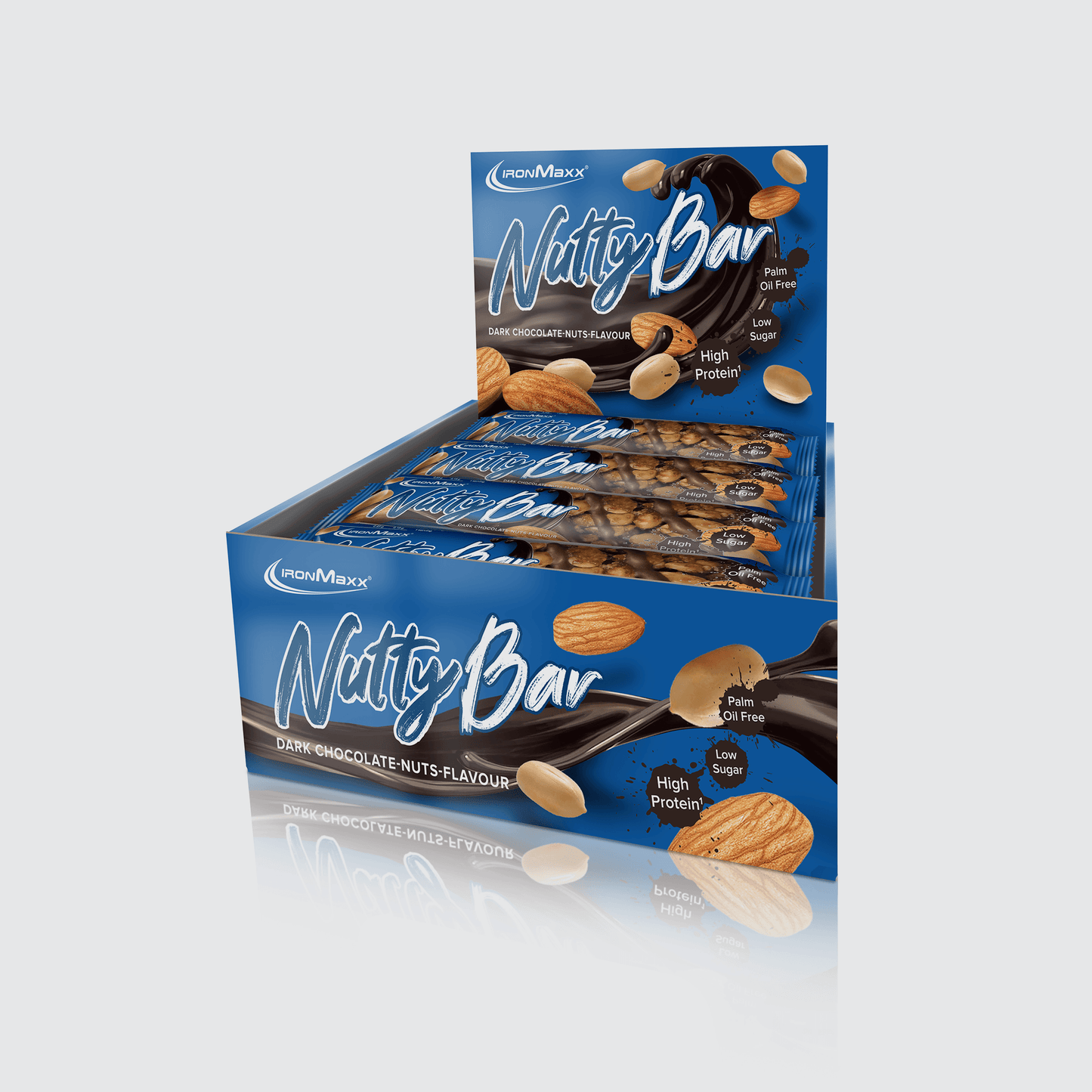 IRONMAXX Nutty Bar | 12X40g - QIMIA NUTRITION