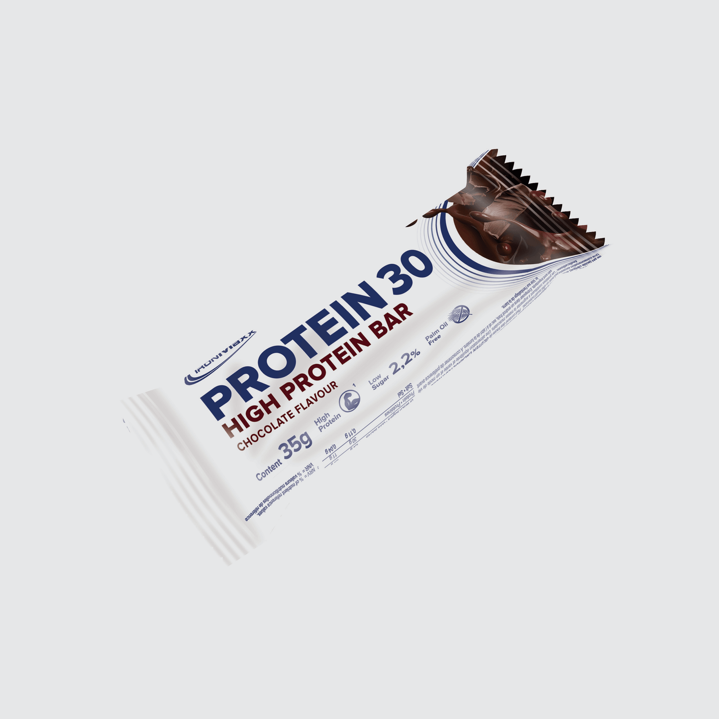 IRONMAXX PROTEIN 30 Bar | 24 x 35g | 30% Protein, Multiple Flavours, Low Sugar, Vitamin-Enriched - QIMIA NUTRITION