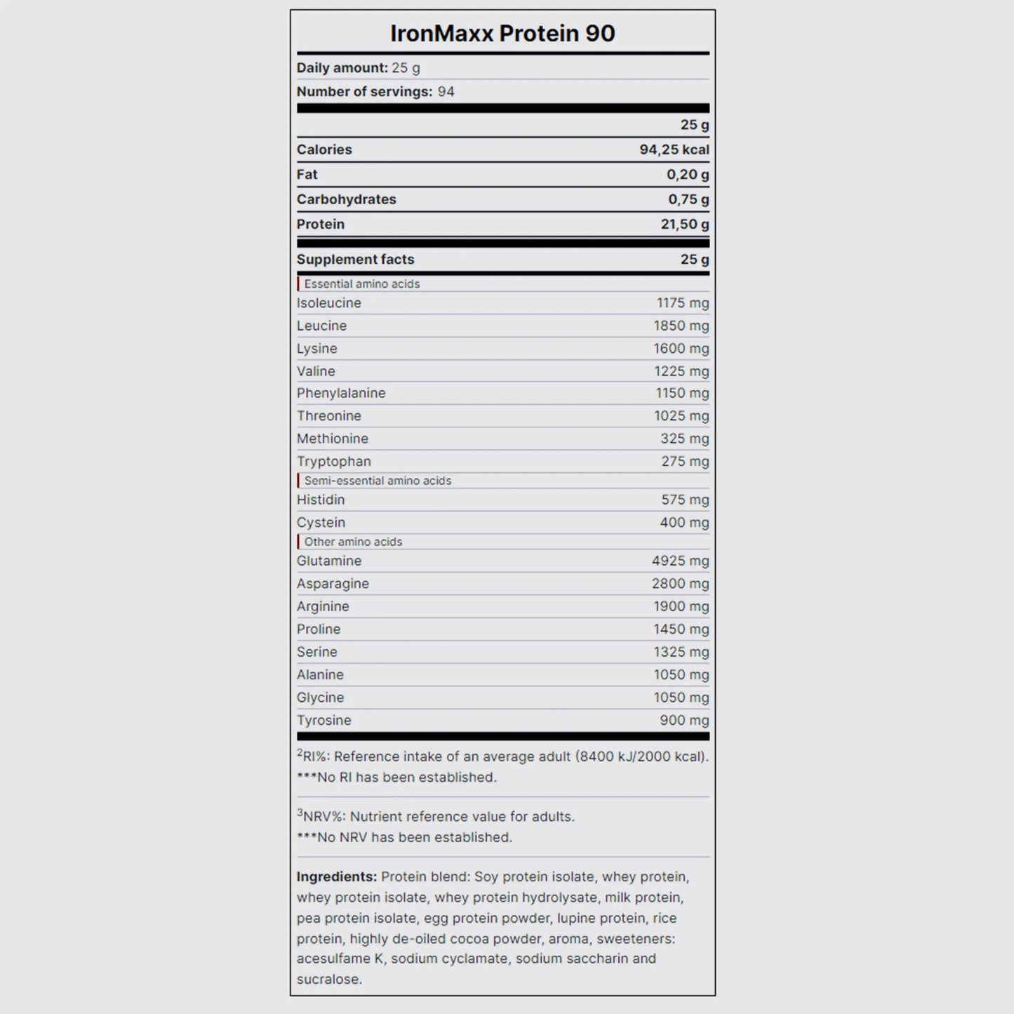Protein 90 | 2350g - Qimia Nutrition