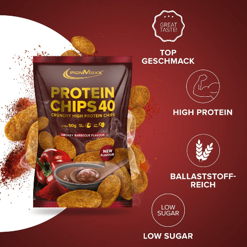 IRONMAXX PROTEIN CHIPS 40 - QIMIA NUTRITION