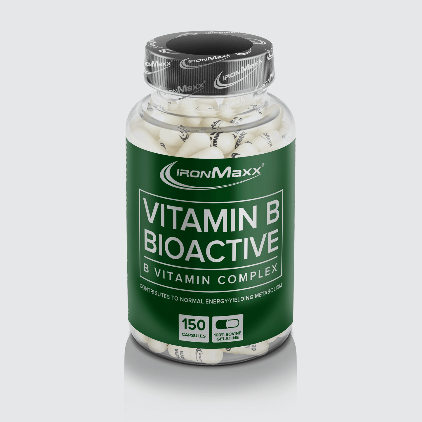IRONMAXX Vitamin B Bioactive | 150 capsules - QIMIA NUTRITION