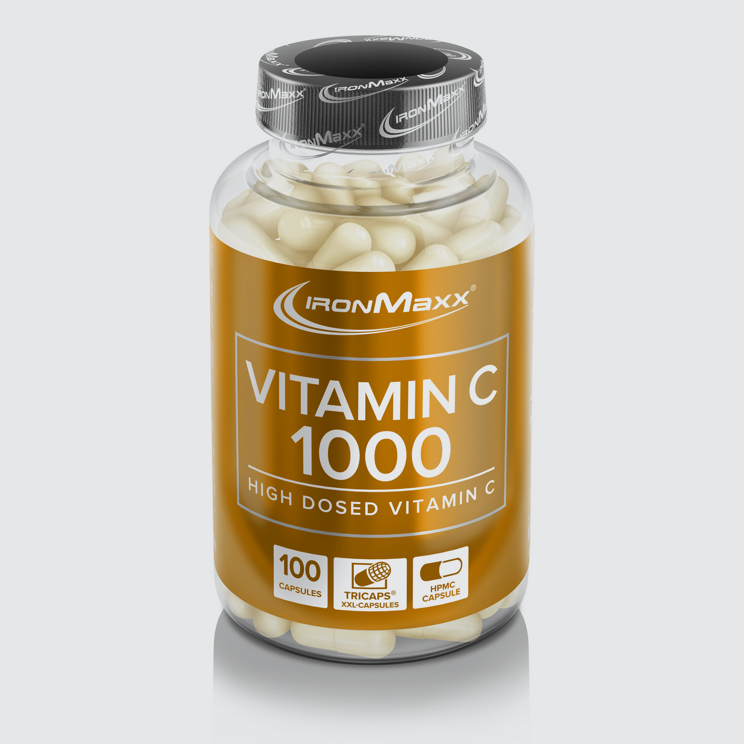IRONMAXX Vitamin C 1000 | 100 TRICAPS by IRONMAXX - Premium VITAMINS available at Qimia Nutrition UAE