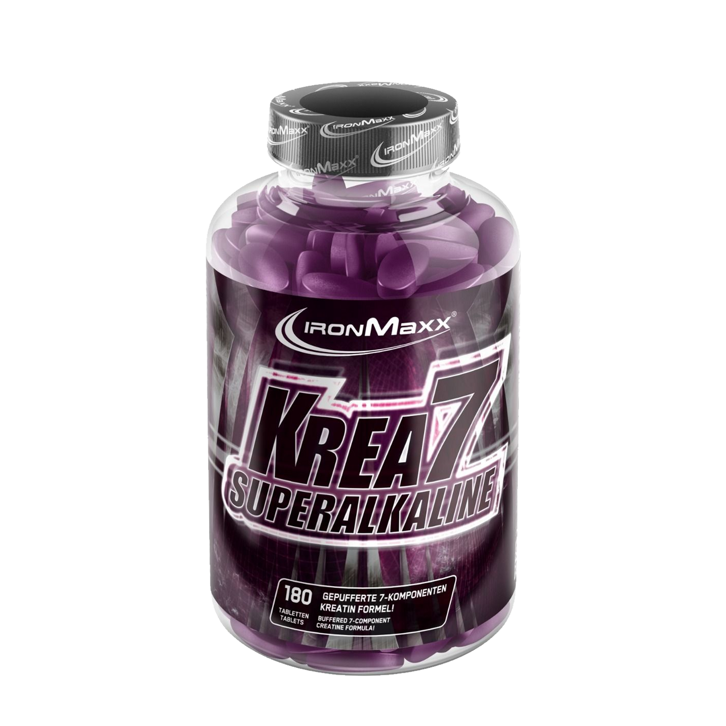 IRONMAXX Krea7 Superalkaline Creatine | 180 Tablets by IRONMAXX - Premium CREATINES available at Qimia Nutrition UAE
