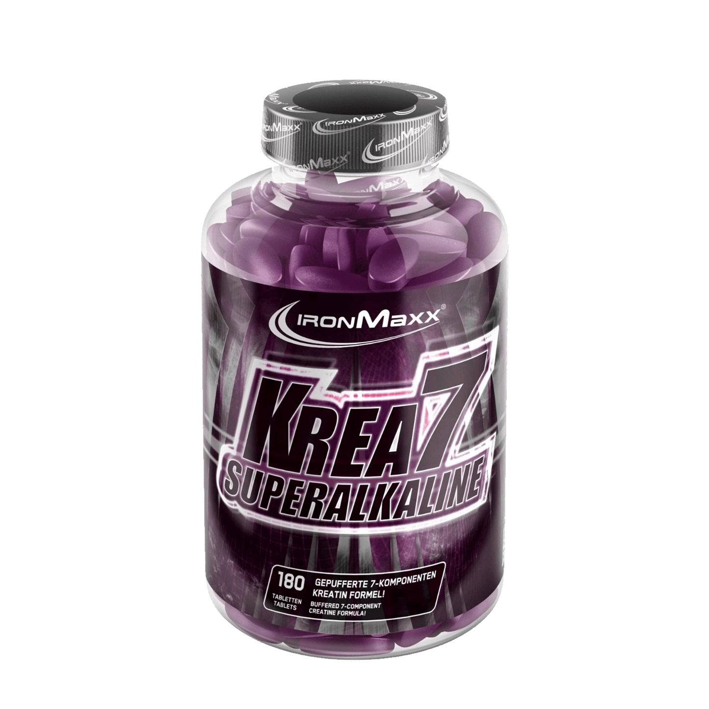 IRONMAXX Krea7 Superalkaline Creatine | 180 Tablets - QIMIA NUTRITION