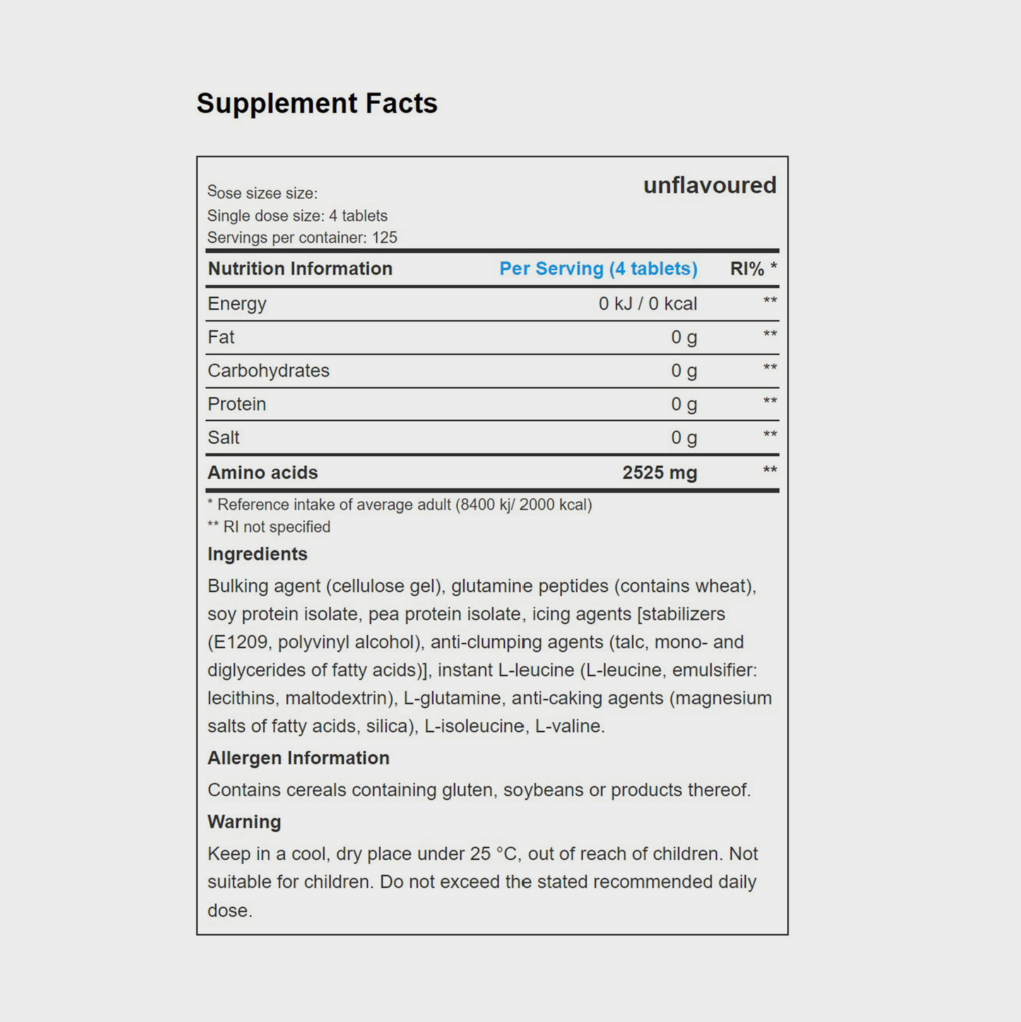Mega Amino | tablets