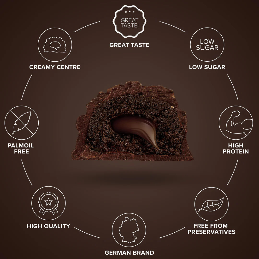 Lava Protein Bar 40g | Creamy Core, High Protein, Low Sugar