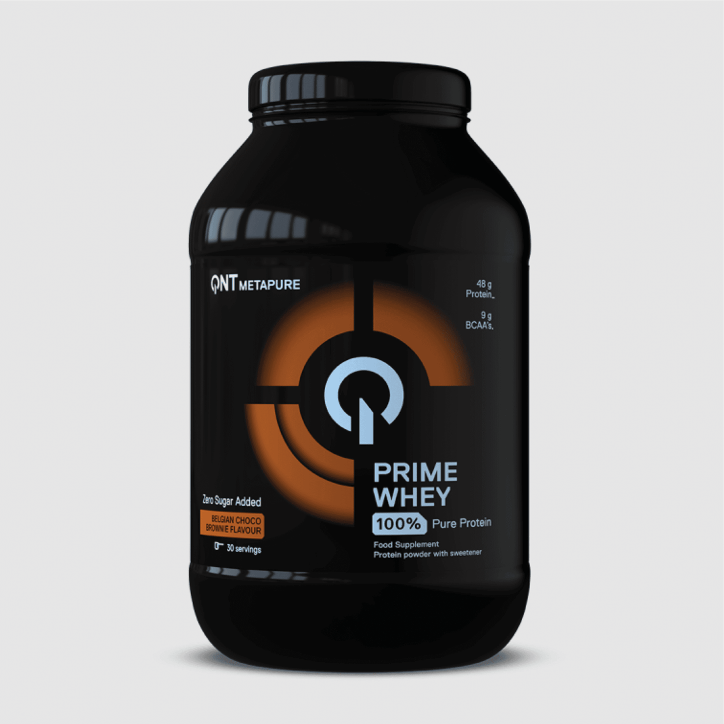 QNT PRIME WHEY PROTEIN Powder | 2000g | Multiple Flavors, 84% Protein, Low Sugar, High BCAA - QIMIA NUTRITION