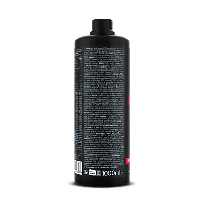 QNT AMINO LIQUID 4000 MG | 1000ML | Red Fruit | 19 Amino Acids & BCAA for Recovery - QIMIA NUTRITION