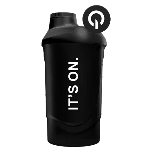 SHAKER | 600ML BLACK - Qimia Nutrition