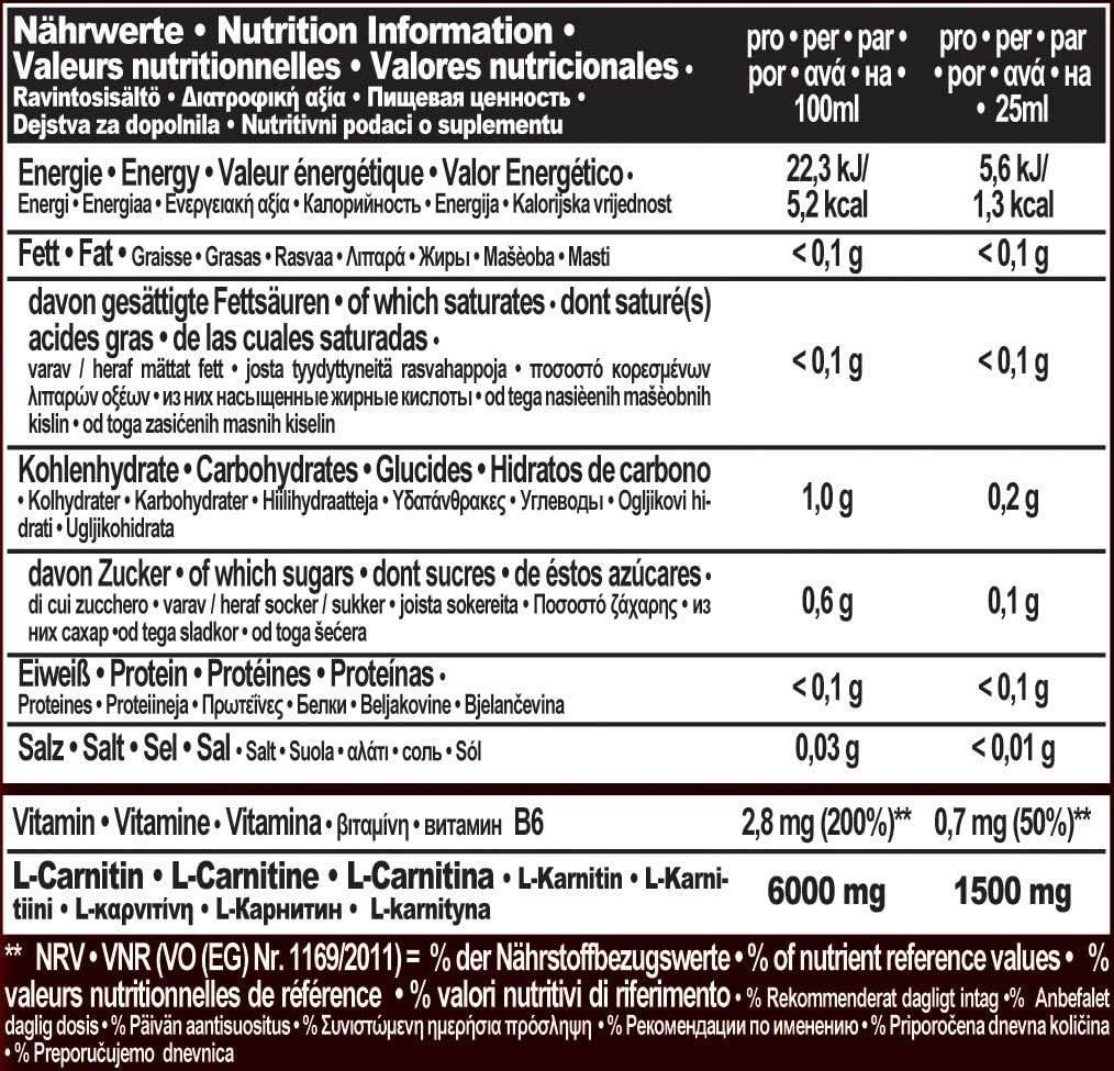 CARNITINE PRO LIQUID - Qimia Nutrition