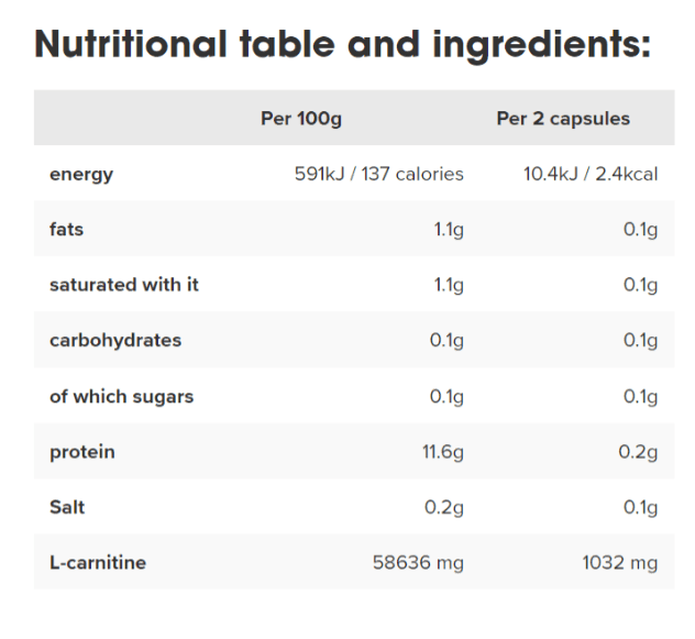Carnitine Pro | 130Caps - Qimia Nutrition