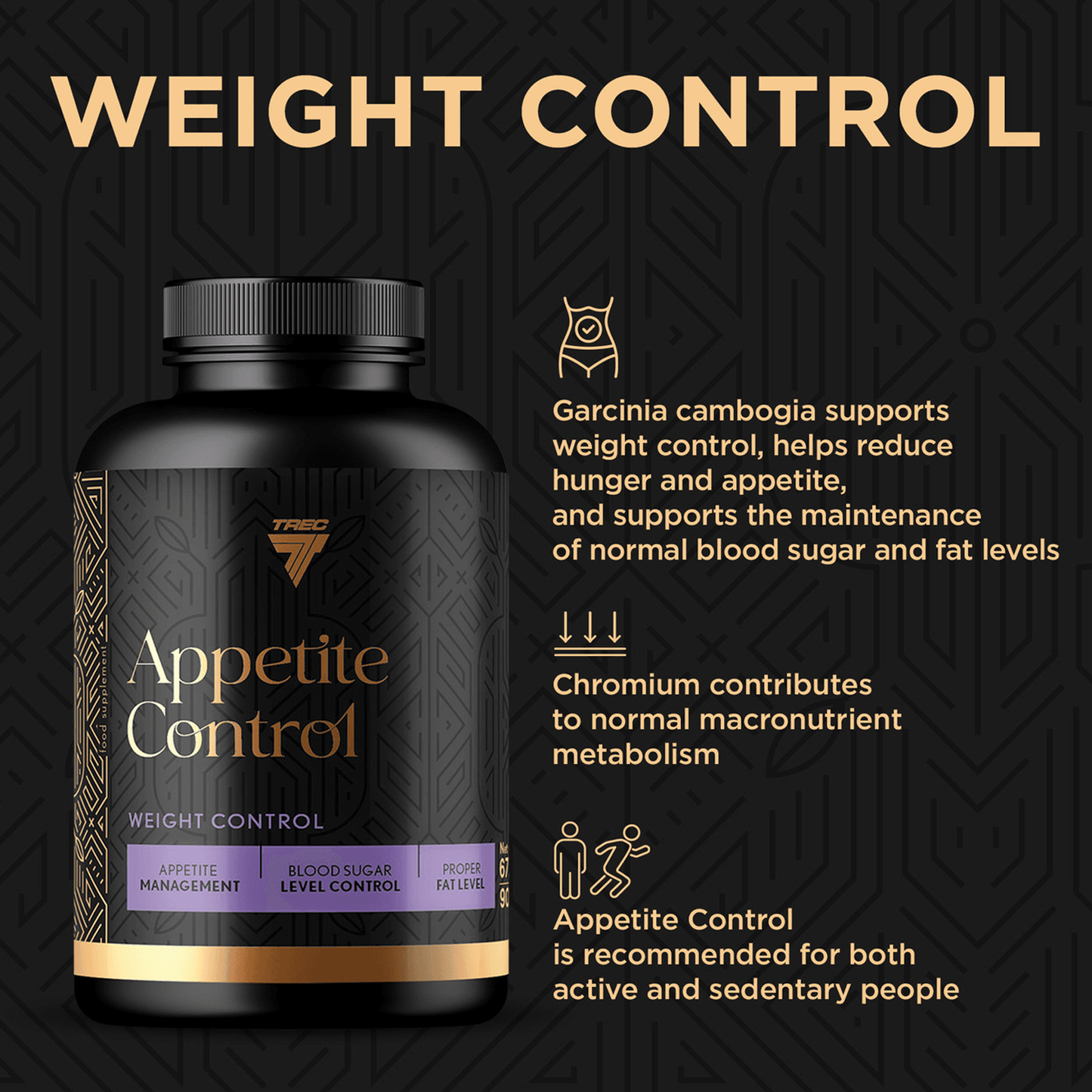 Appetite ControL | 90CAPS - QIMIA NUTRITION