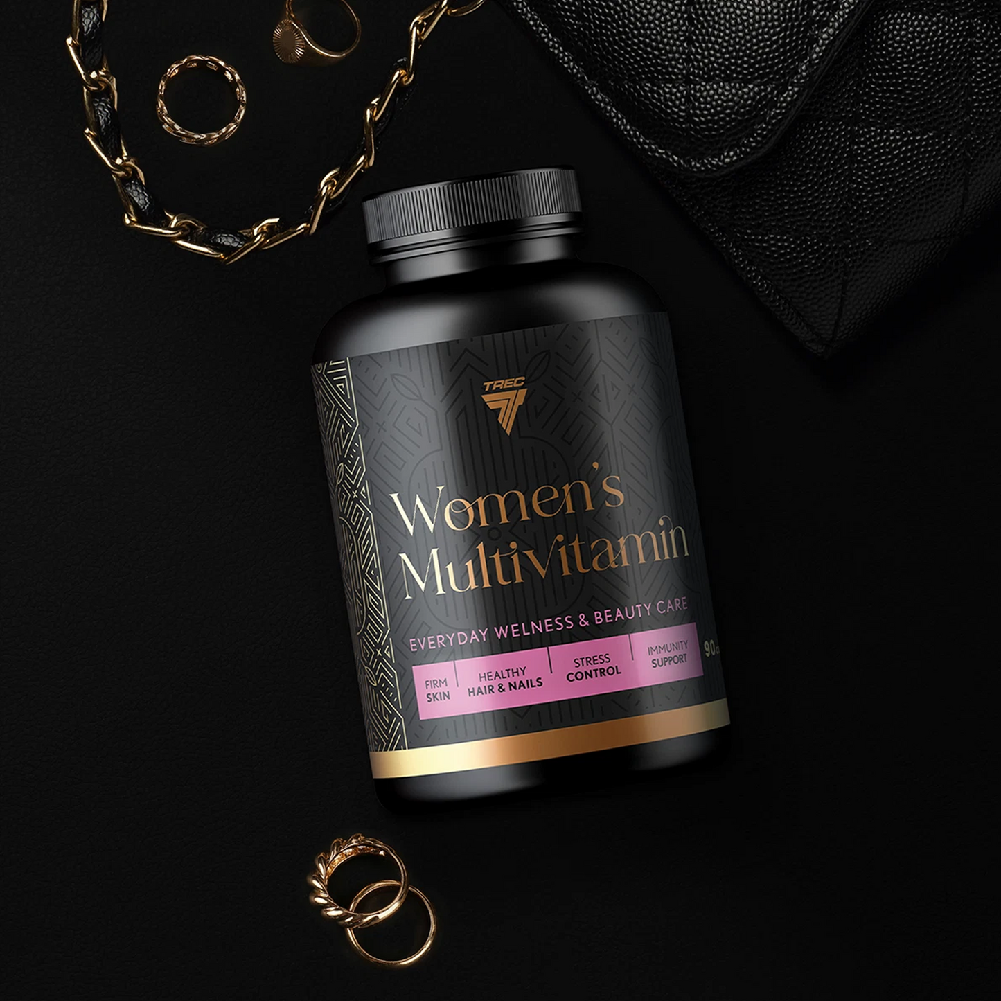 TREC BEAUTY LINE WOMEN'S MULTIVITAMIN | 90cap by TREC - Premium VITAMINS available at Qimia Nutrition UAE