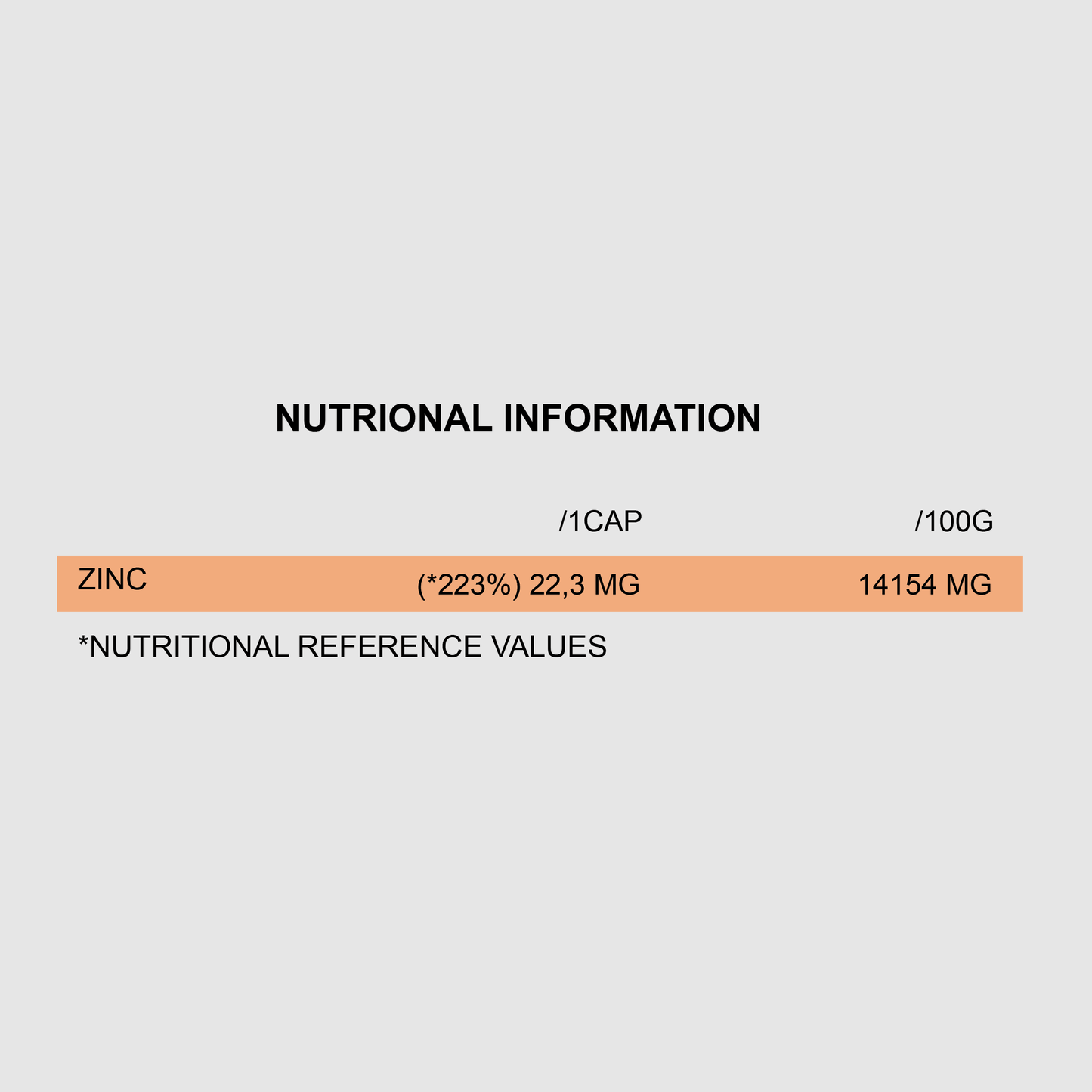 QNT Zinc | 100 Caps | Immune Support & Testosterone Regulation - QIMIA NUTRITION