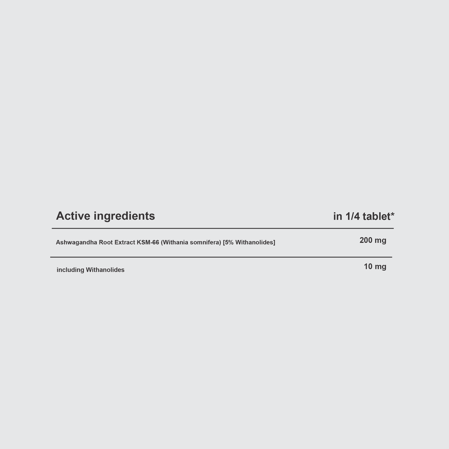 Ashwagandha Ultra | 60tabs - Qimia Nutrition