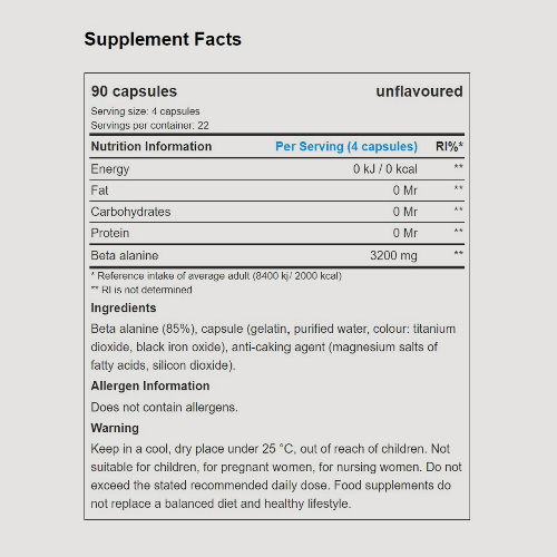 beta alanine - qimia