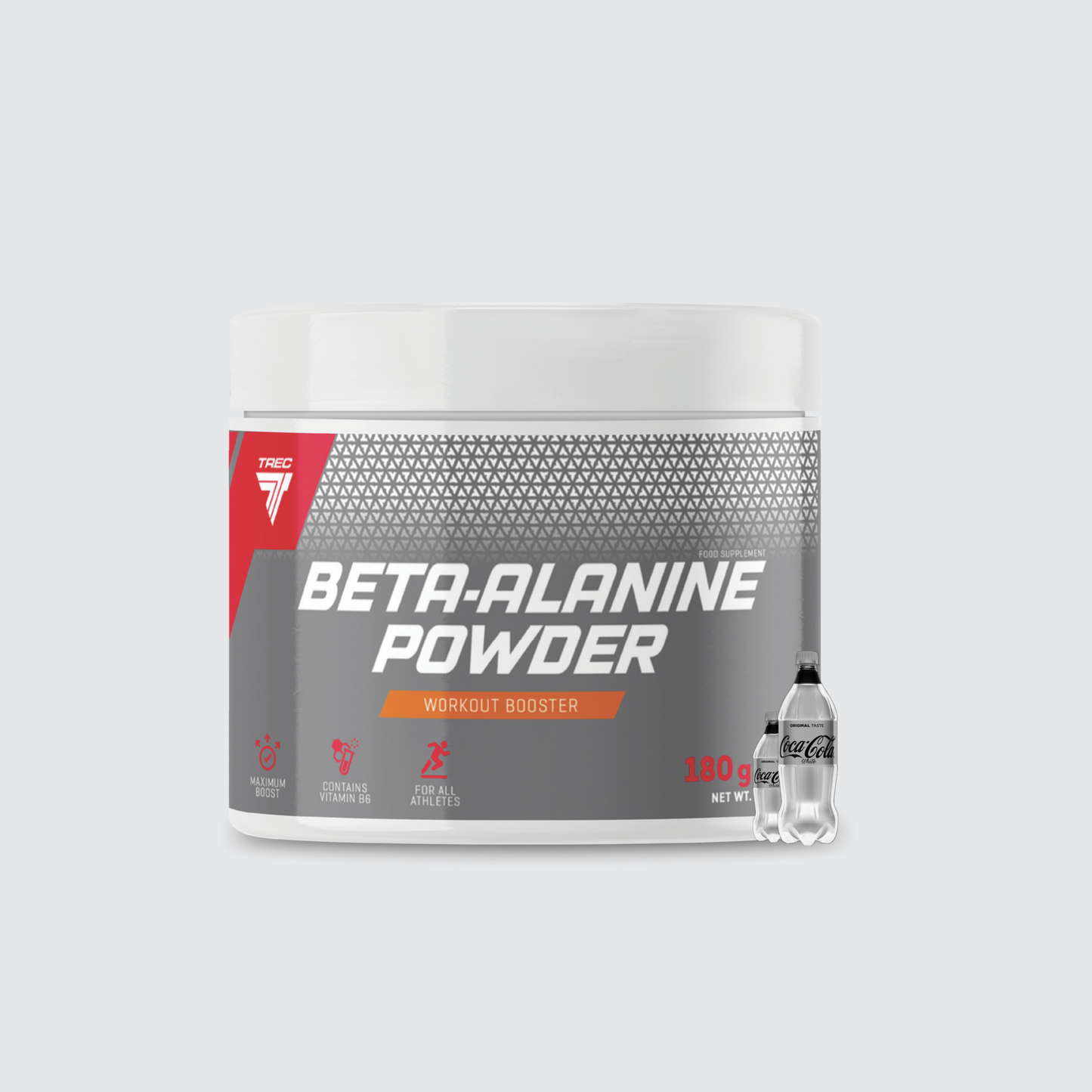 TREC NUTRITION BETA-ALANINE POWDER | 180G by TREC - Premium ENERGY BOOSTERS available at Qimia Nutrition UAE