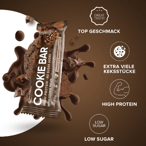IRONMAXX Cookie Bar | 12X45g - QIMIA NUTRITION