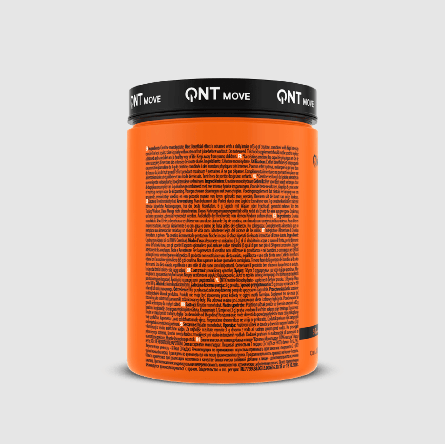 QNT CREATINE MONOHYDRATE Powder | 300g | Pure Performance & Recovery - QIMIA NUTRITION