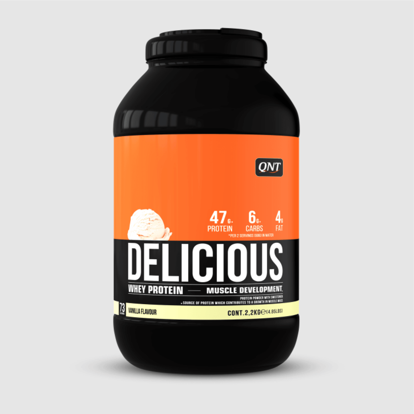 QNT DELICIOUS WHEY PROTEIN | 2,2 KG - QIMIA NUTRITION